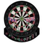   motion partner 15 dartboard with 6 steel tip darts that s all you need