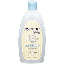 Aveeno Baby Wash & Shampoo 18 oz.   Johnson & Johnson   BabiesRUs
