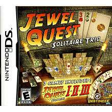 Jewel Quest Solitaire Trio for Nintendo DS   Destineer   