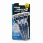 Gillette Mach3 Smooth Shave Disposable Razor 3 Count
