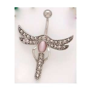  Dragonfly Belly Button Belly Button Ring Navel Body Jewelry 