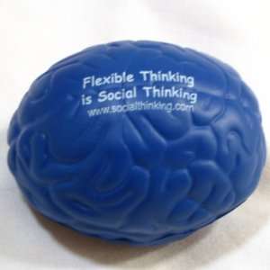    5 Pack Social Thinking Flexible Rubber Brains Toys & Games
