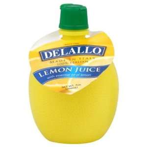  Delallo, Juice Lemon Plus, 7 Fluid Ounce (48 Pack) Health 