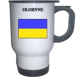  Ukraine   HLOBYNE White Stainless Steel Mug Everything 
