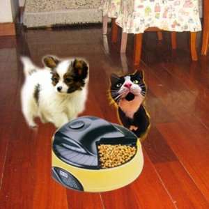  Automatic LCD Clock Pet Dog Cat Feeder 4 Meal Pet 
