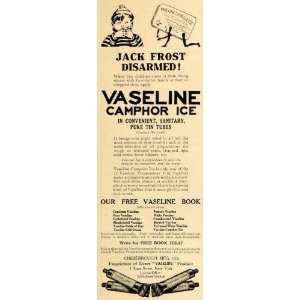  Frost Vaseline Camphor Ice Chesebrough Mfg Child Skin Personal Care 