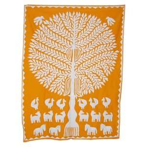  Attractive Tree of Life Cotton Wall Hanging Tapestry Size 