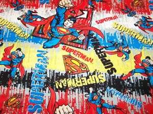 NEW DC COMICS SUPERMAN S LOGO FLYING HIGH VALANCE  