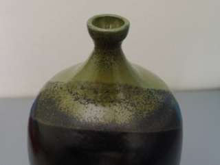   century modern Scandinavian ? Sweden ? studio art pottery vase signed