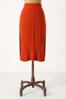 Anthropologie   Needled Paths Sweater Skirt  