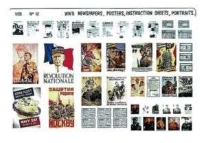 Verlinden 135 Newspapers, Posters, Portraits, item #12  