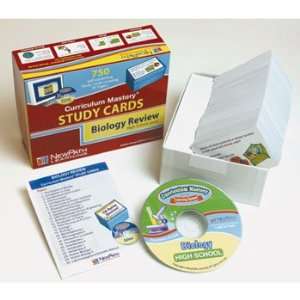 Biology Study Cards and Interactive CD ROM Set  Industrial 