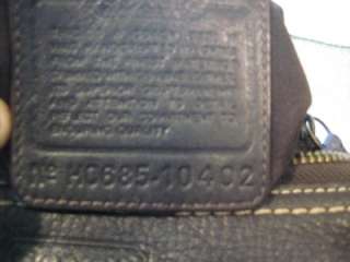 Coach 10402 Khaki Handbag Shoulder Bag  