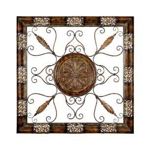 Wrought Iron Wall Plaque 