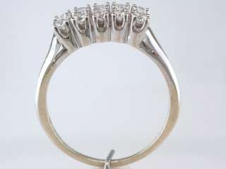   Genuine Diamond 1ct 14K White Gold Engagement Wedding Cocktail Ring