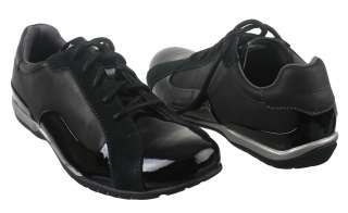 new without box rockport womens sneakers k56273 black patent leather 