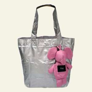   Reusable Tote Bag, Recycled Umbrella   Animal Design