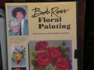 Bob Ross 2 hour Floral Painting (WORKSHOP 2 ROSES) DVD  