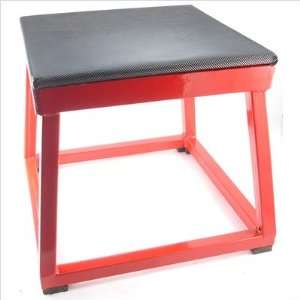 Muscle Driver USA MD12PB 12 Steel Plyometric Box in Red  