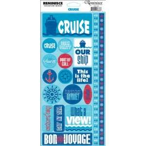   Signature Series Travel Stickers Cruise Phrase Arts, Crafts & Sewing