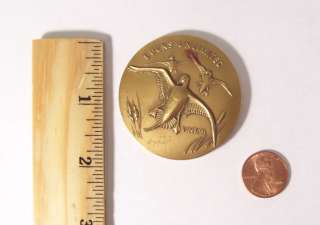 Ducks Unlimited Pintail Duck Coin, Bronze Medallion Art Co. by Larry 
