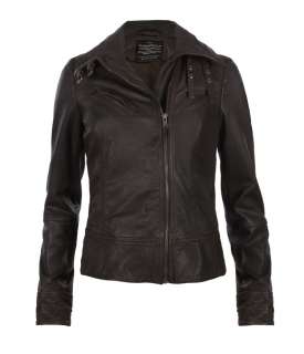 Belvedere Leather Jacket, Women, Leather Jackets, AllSaints 