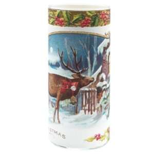  Northern Lights Candles Candle Card Holiday Reindeer at 