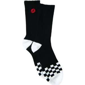  VonZipper Cafe Racer Mens Casual Socks   Black / One Size 