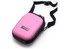 Durable Hard Camera Bag Case For Digital Camera Pink  