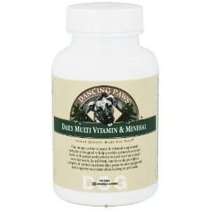  Dancing Paws Canine Multi Vitamin and Minerals For Dogs 