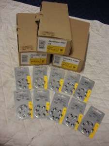 HEARING AID BATTERIES 10 10 PACKS NEW FAST SHIPPING  