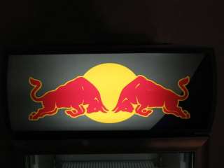 Very Rare LARGE Red Bull Fridge w/ STAND and lock LOCAL PICKUP ONLY 