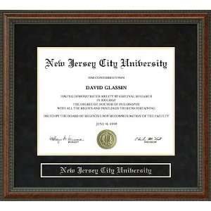  New Jersey City University (NJCU) Diploma Frame Sports 