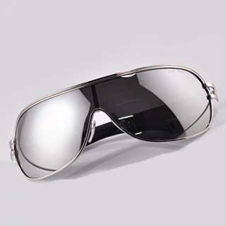   Sunglasses Aviator square mirror shade metal resin sun glasses 016