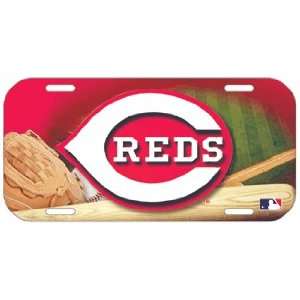  MLB Cincinnati Reds High Definition License Plate *SALE 