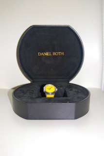 Daniel Roth Yellow Leather Watch  No.75  