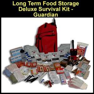  Long Term Food Storage Deluxe Survival Kit   Guardian 