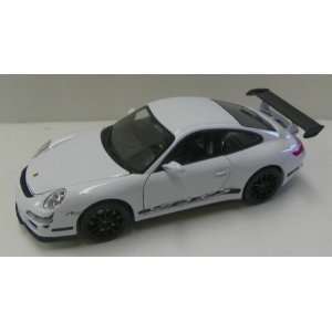   24 Scale Diecast Porsche 911 (997) Gt3 Rs in Color White: Toys & Games