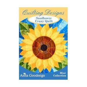   Goodesign Mini Sunflower Crazy Quilt Design Arts, Crafts & Sewing
