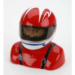 Hangar 9 35% 40% Painted Pilot Helmet Red/White/Blue  Toys 