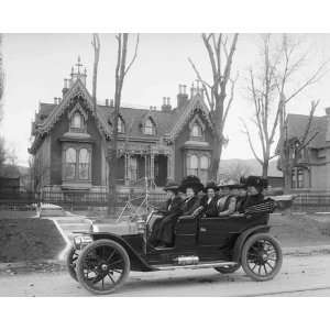  1909 Thomas Flyer Automobile Salt Lake City 8 1/2 X 11 