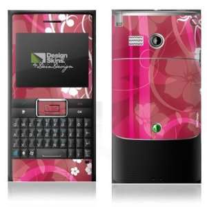   Skins for Sony Ericsson Aspen   Pink Flower Design Folie: Electronics