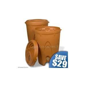    Aquascape RainXchange Rain Barrel Duo Value Kit: Home & Kitchen