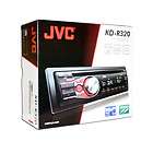 JVC KD R520 CAR STEREO RECEIVER IPHONE/IPOD CONTROL NEW  