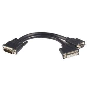  STARTECH 8in Lfh 59 To Dvi I Vga Dms 59 Cable Color Black 