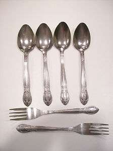 GIBSON STAINLESS CHINA SILVERWARE FORK SPOONS  