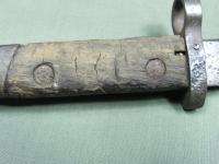 WW1 WWI CZECHOSLOVAKIA CZECH BAYONET KNIFE MARKED  
