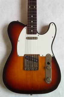 early mij fender telecaster interesting fade lines on the back of the 