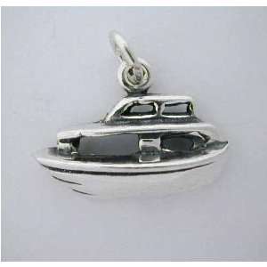  Sterling Silver * SHIP CHARM * Sea Boat: Jewelry