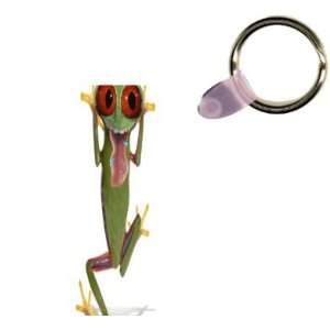  Cheeky Gecko Art Key Chain   Ideal Gift for all Occassions 